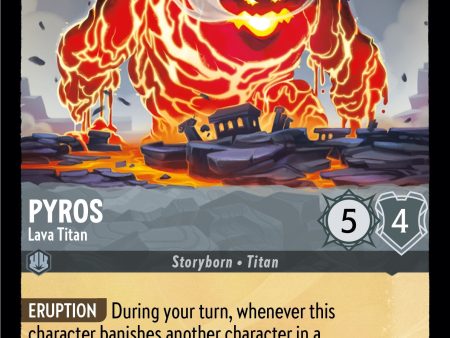 Pyros - Lava Titan (187 204) [Into the Inklands] Online Sale