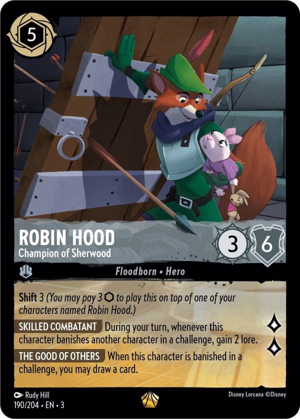 Robin Hood - Champion of Sherwood (190 204) [Into the Inklands] Cheap