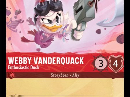 Webby Vanderquack - Enthusiastic Duck (127 204) [Into the Inklands] Discount