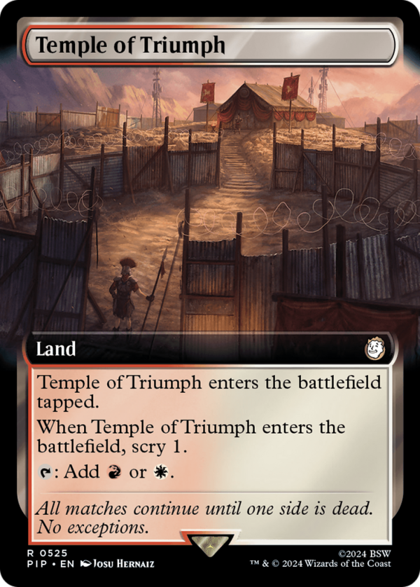 Temple of Triumph (Extended Art) [Fallout] For Sale