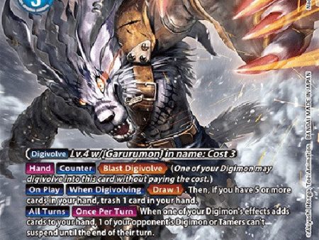 WereGarurumon Ace [BT15-026] (Alternate Art) [Exceed Apocalypse] Online now