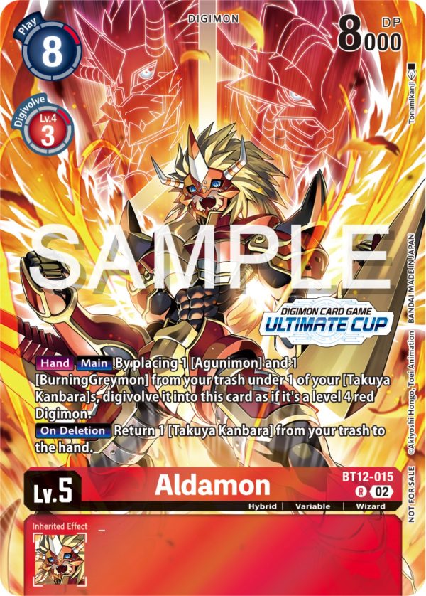 Aldamon [BT12-015] (Ultimate Cup 2024) [Across Time Promos] Fashion