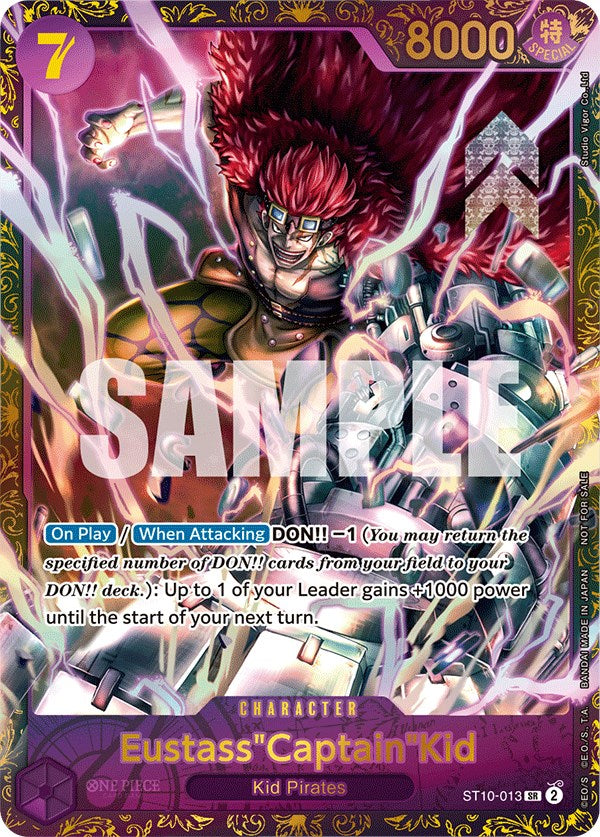 Eustass Captain Kid (ST10-013) [One Piece Promotion Cards] For Sale