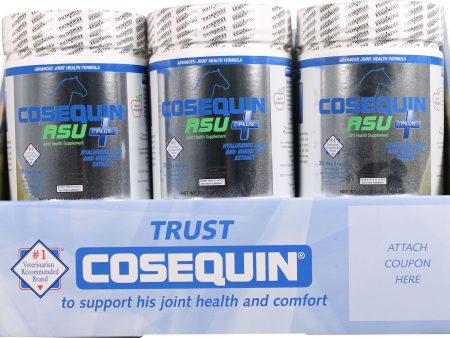 Nutramax - Cosequin    D - Cosequin Asu Plus Equine Powder 525 Gram Display Supply