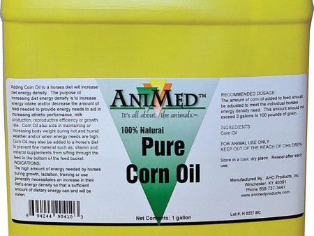 Animed - Commodities    D - Pure Corn Oil Supplement Sale